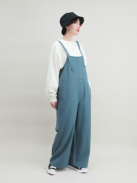 「179/WG（イチナナキュウダブルジー）のアイテム」を使った、ニコルさん（レディース・163cm）の冬コーディネート