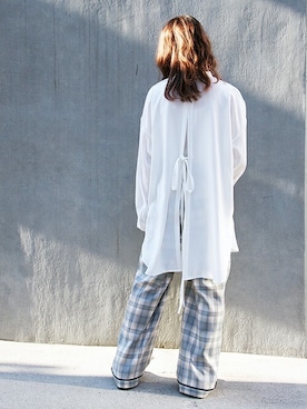 ニコルさん（レディース・154cm）の春コーディネート