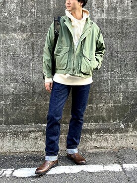 ニコルさん（メンズ・178cm）の冬コーディネート