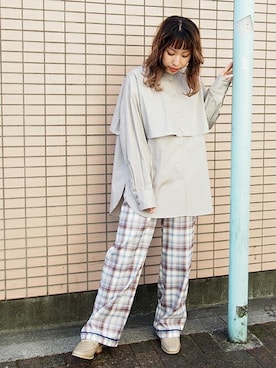 ニコルさん（レディース・154cm）の冬コーディネート