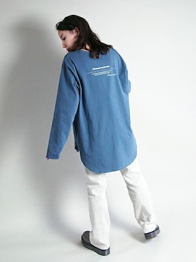 「179/WG（イチナナキュウダブルジー）のアイテム」を使った、ニコルさん（レディース・158cm）の春コーディネート