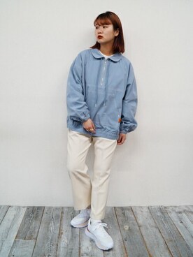 「179/WG（イチナナキュウダブルジー）のアイテム（ジャケット/アウター）」を使った、ニコルさん（レディース・158cm）の冬コーディネート