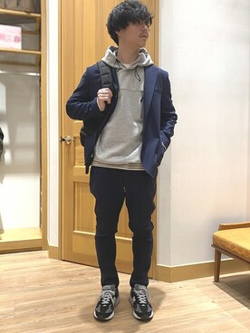 「SET UP」｜ニコルさん（メンズ・175cm）の冬コーディネート