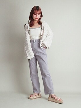 ニコルさん（レディース・158cm）の春コーディネート