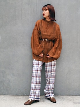 ニコルさん（レディース・158cm）の春コーディネート