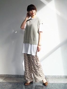 ニコルさん(レディース・163cm)の春コーディネート