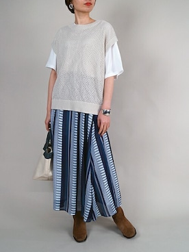 ニコルさん(レディース・163cm)の春コーディネート