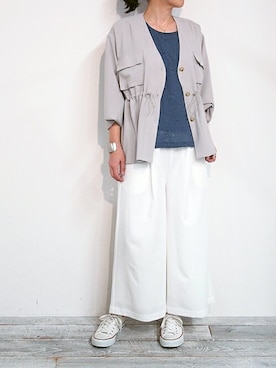 ニコルさん（レディース・158cm）の春コーディネート