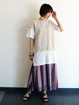 ニコルさん(レディース・163cm)の春コーディネート