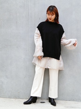 ニコルさん（レディース・158cm）の春コーディネート