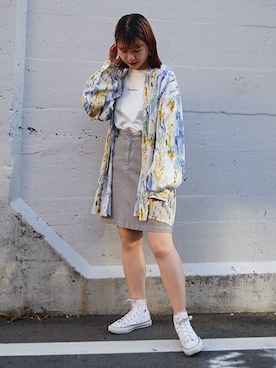 「179/WG（イチナナキュウダブルジー）のアイテム」を使った、ニコルさん（レディース・158cm）の春コーディネート