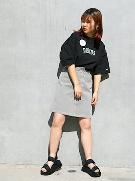 「179/WG（イチナナキュウダブルジー）のアイテム」を使った、ニコルさん（レディース・158cm）の春コーディネート