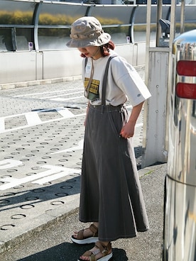 「179/WG（イチナナキュウダブルジー）のアイテム」を使った、ニコルさん（レディース・158cm）の春コーディネート