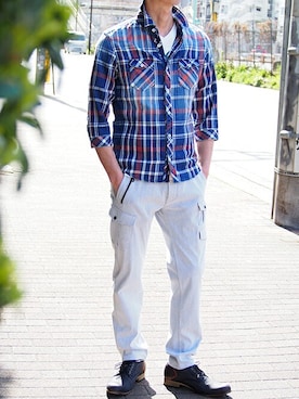 ニコルさん(メンズ・173cm)の春コーディネート