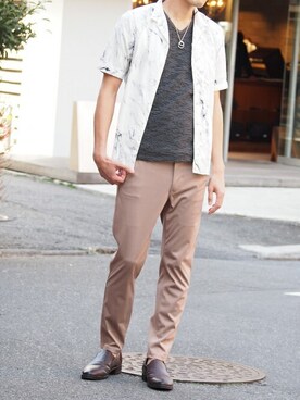 ニコルさん（メンズ・177cm）の春コーディネート