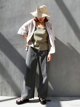 ニコルさん（レディース・158cm）の春コーディネート