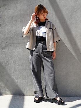 ニコルさん（レディース・158cm）の春コーディネート