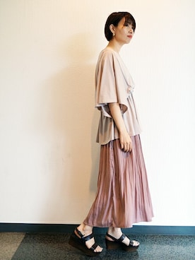 ニコルさん（レディース・163cm）の春コーディネート