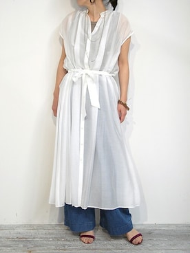 ニコルさん（レディース・158cm）の夏コーディネート