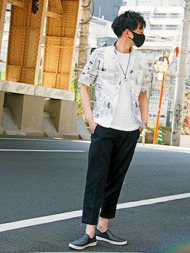 ニコルさん（メンズ・181cm）の春コーディネート