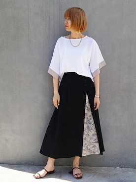 ニコルさん（レディース・163cm）の夏コーディネート