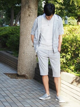 ニコルさん(メンズ・178cm)の春コーディネート