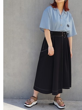 ニコルさん（レディース・158cm）の夏コーディネート