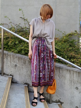 ニコルさん（レディース・163cm）の夏コーディネート