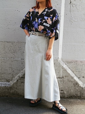 ニコルさん（レディース・158cm）の夏コーディネート