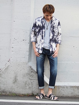 ニコルさん(メンズ・170cm)の夏コーディネート