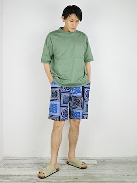 「ポケT」｜ニコルさん（メンズ・178cm）の春コーディネート