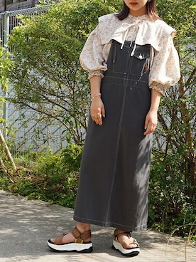 ニコルさん（レディース・158cm）の夏コーディネート