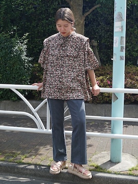 ニコルさん（レディース・158cm）の夏コーディネート