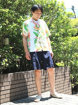 ニコルさん（メンズ・178cm）の夏コーディネート