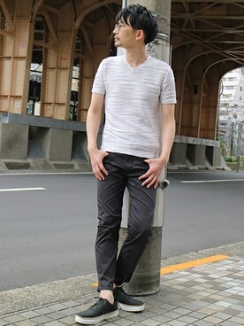 ニコルさん（メンズ・181cm）の夏コーディネート