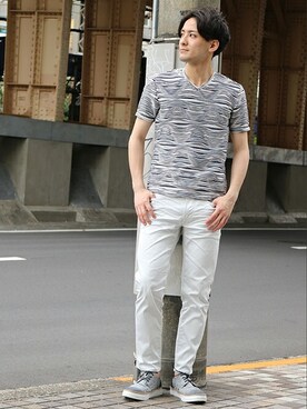 ニコルさん（メンズ・176cm）の夏コーディネート