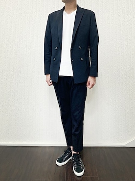 ニコルさん(メンズ・183cm)の夏コーディネート