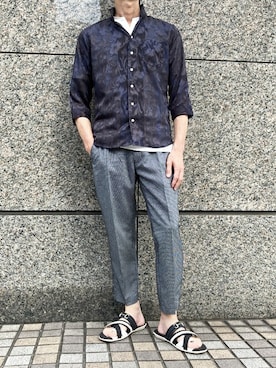 ニコルさん(メンズ・173cm)の夏コーディネート