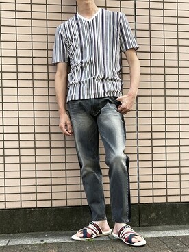 ニコルさん(メンズ・173cm)の夏コーディネート