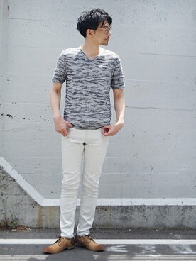 ニコルさん(メンズ・181cm)の夏コーディネート