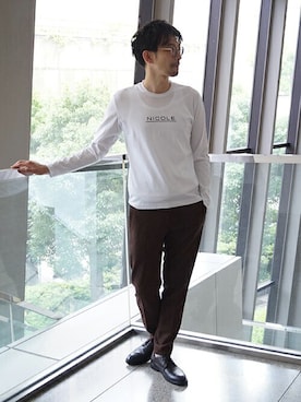 ニコルさん（メンズ・181cm）の秋コーディネート