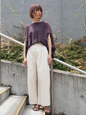 ニコルさん(レディース・163cm)の夏コーディネート