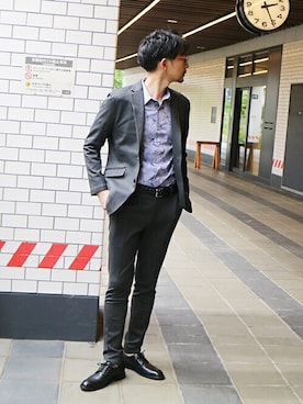 ニコルさん（メンズ・181cm）の秋コーディネート