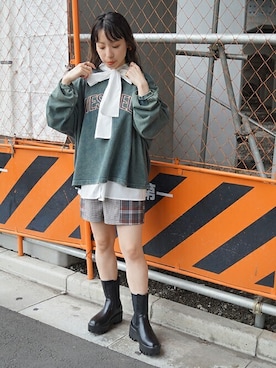 ニコルさん（レディース・154cm）の秋コーディネート