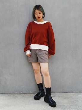 ニコルさん（レディース・158cm）の秋コーディネート