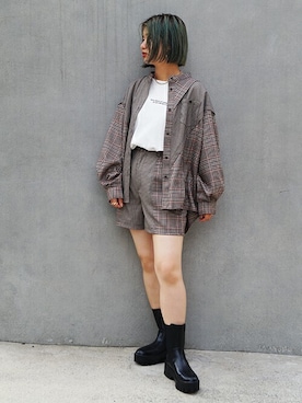 ニコルさん（レディース・158cm）の秋コーディネート