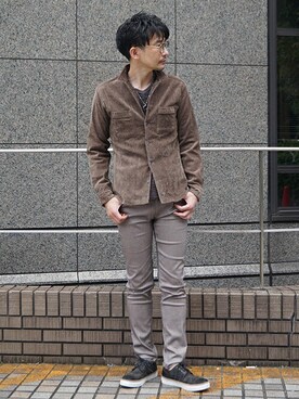 ニコルさん（メンズ・181cm）の秋コーディネート