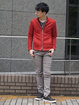 ニコルさん(メンズ・181cm)の秋コーディネート