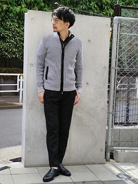 ニコルさん（メンズ・181cm）の秋コーディネート