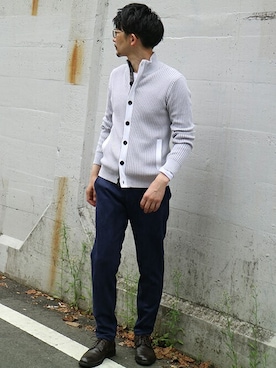 ニコルさん（メンズ・181cm）の秋コーディネート